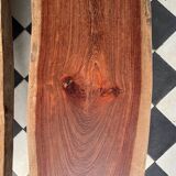 Pair of exotic wood benches