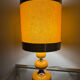 Vintage orange table lamp