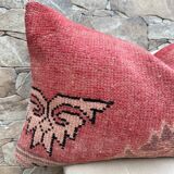 Magnifique coussin Kilim berbère vintage du Maroc