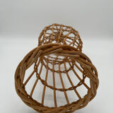 Head to hat old rattan hat maker