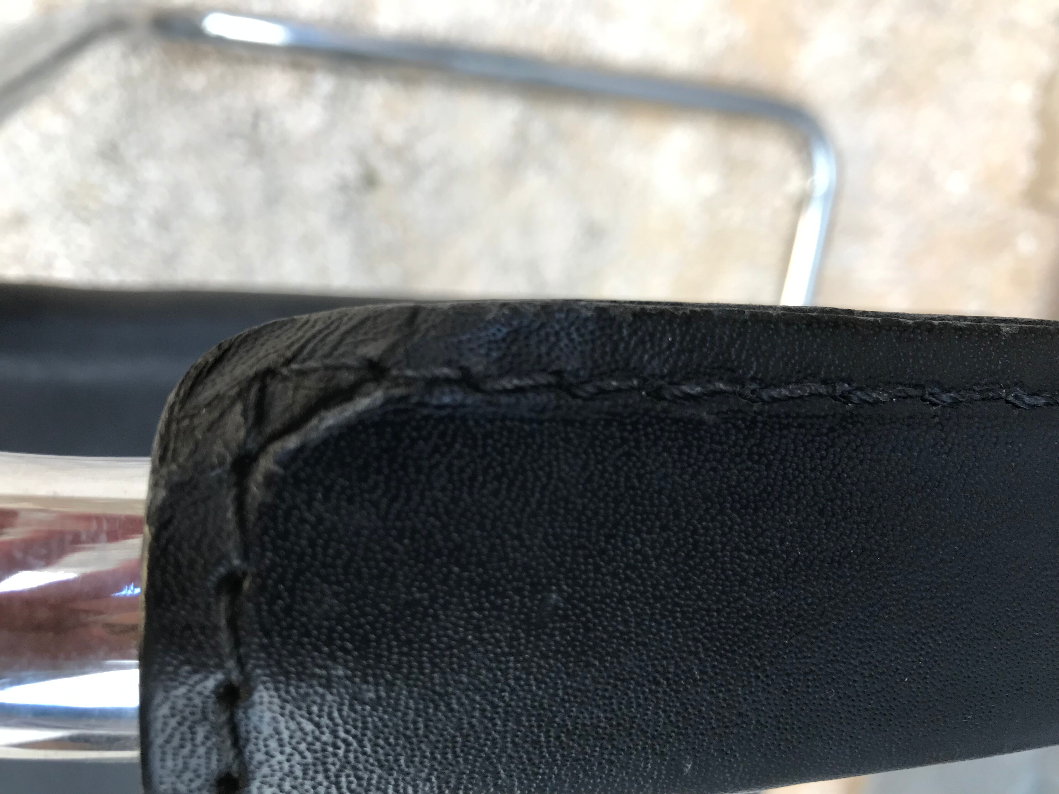 Pair of leather chairs