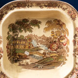 Beautiful 'Royal Staffordshire' Bowl Depicting an Idyllic Landscape