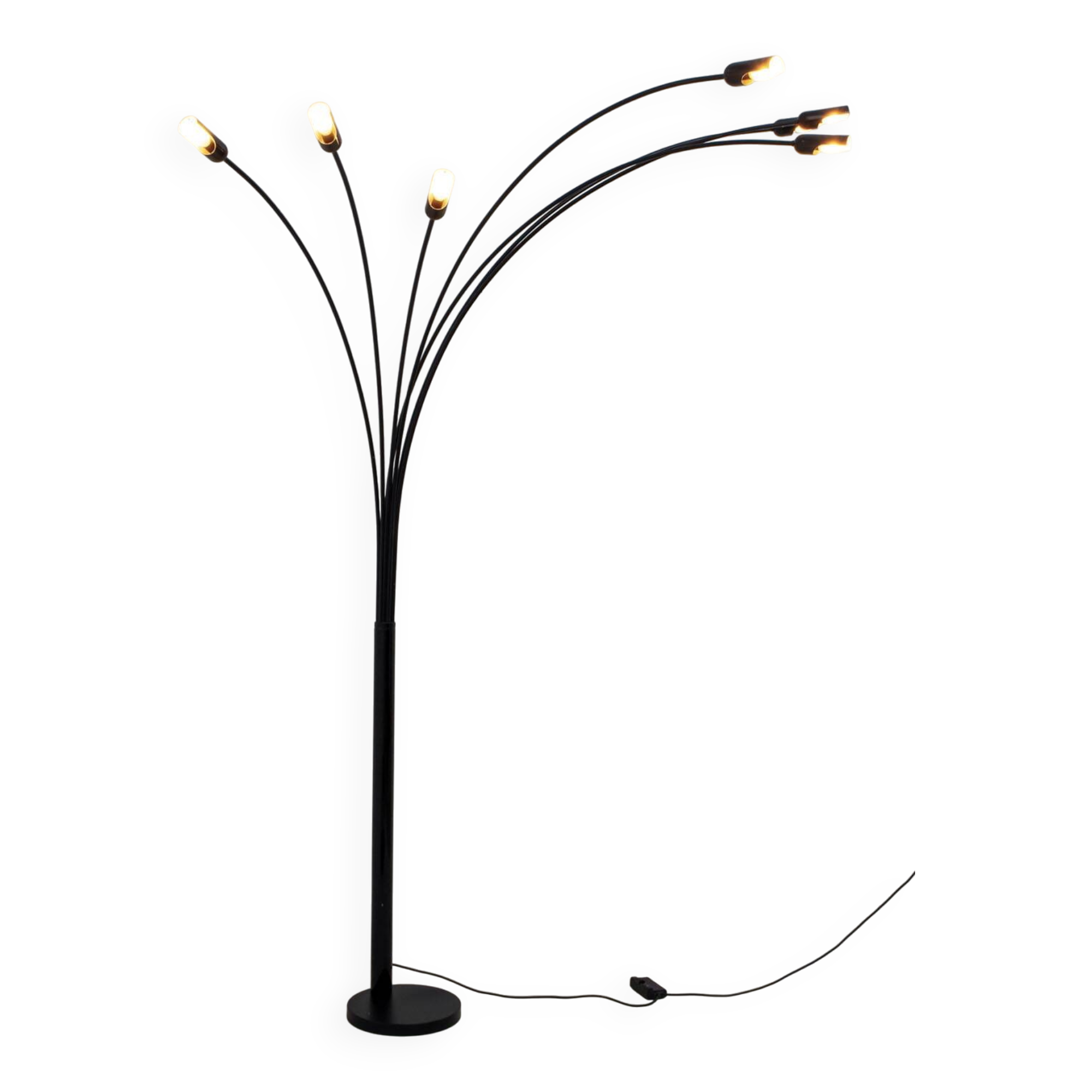 Relux Milano Mid-Century Modern Italian Arches Floor Lamp, 1970s