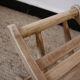 Tabouret porte plante en bois