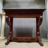 Nineteenth mahogany console