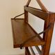 19th century walnut chamber valet