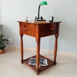 Vintage mahogany side table 50s