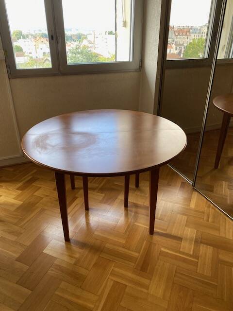 Lot 1 table and 7 chairs