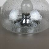 Cone Ice Glass Bubble Wall Light Made by Hillebrand Leuchten, Germany