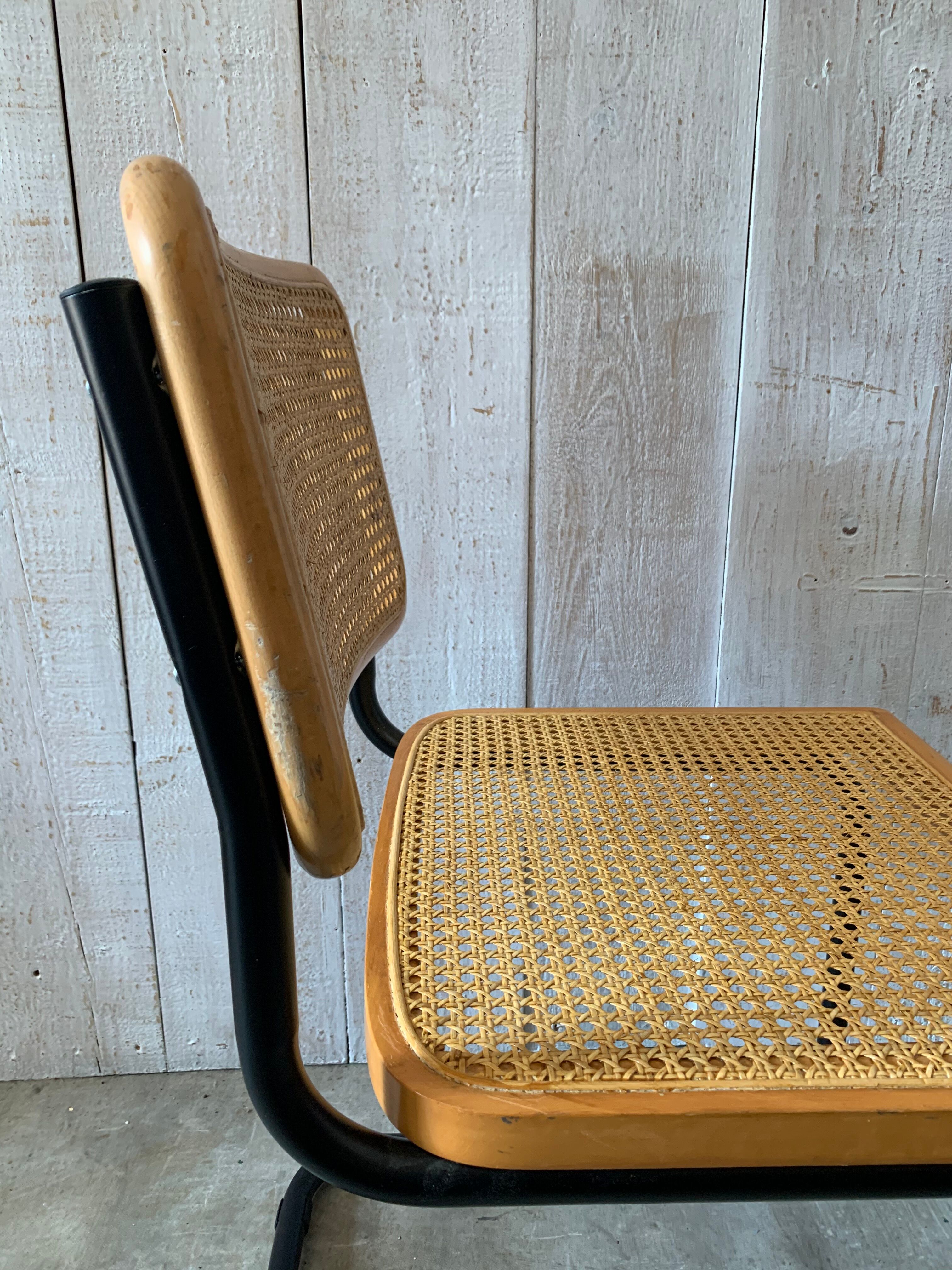 Chair B32 Breuer black & beech