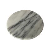 Set of 4 Retro Marble Candleholders | 3 Candleholders & 1 Marble Tray | Vintage Marble Decoration