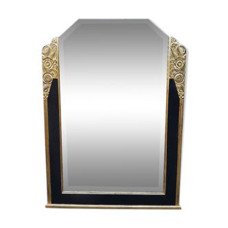 Art deco beveled mirror 111x81cm