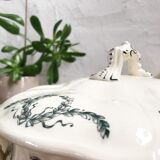 Longchamp iron-earth soupière