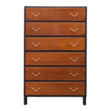 Walnut chest of drawers, Danish design, 60s, made in Denmark