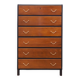 Walnut chest of drawers, Danish design, 60s, made in Denmark