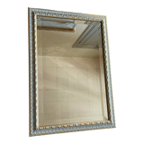 Mirror golden white frame
