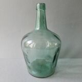Dame-Jeanne en verre vert vintage
