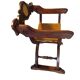 Curule armchair