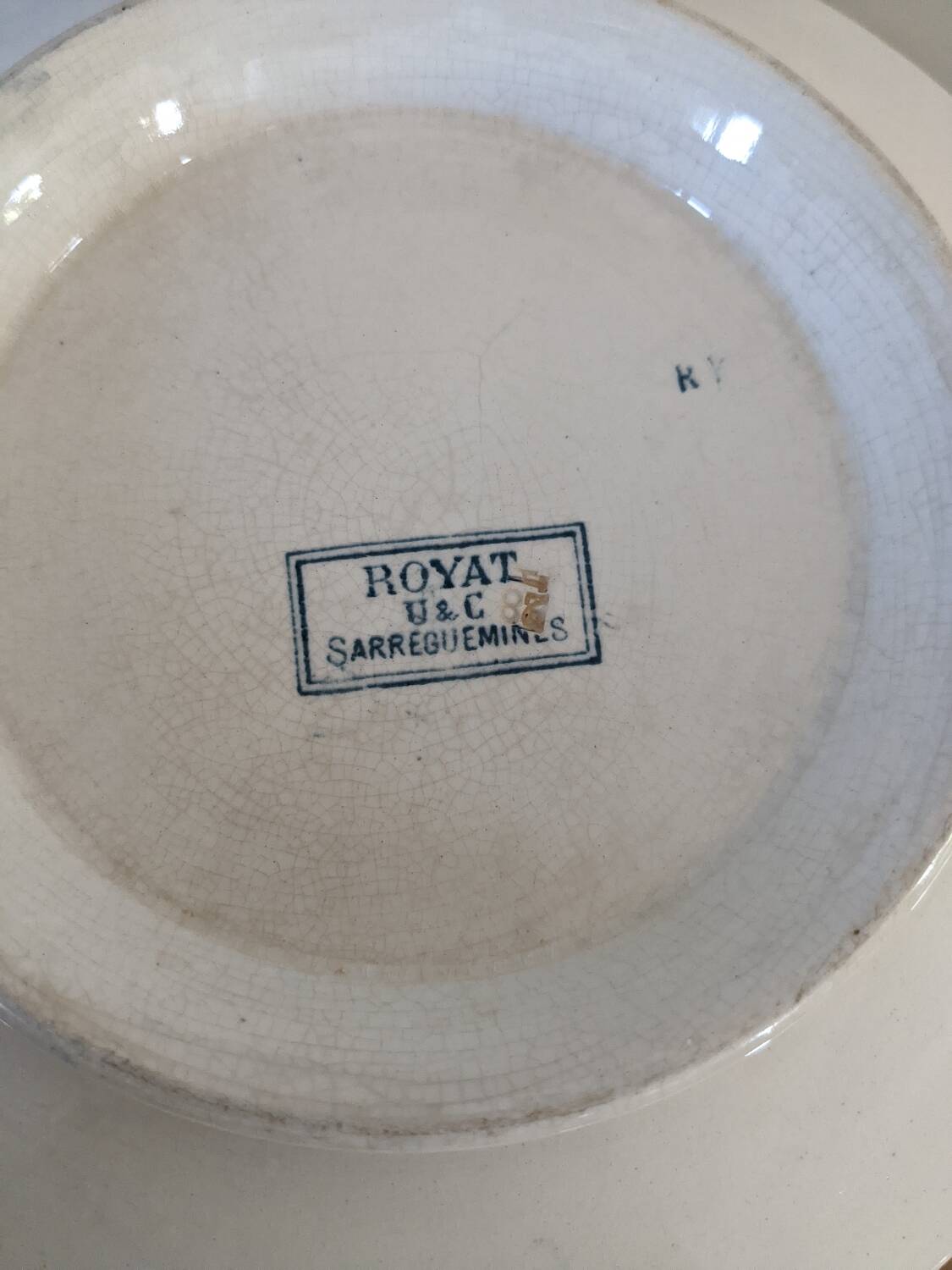 Sarreguemines fruit bowl