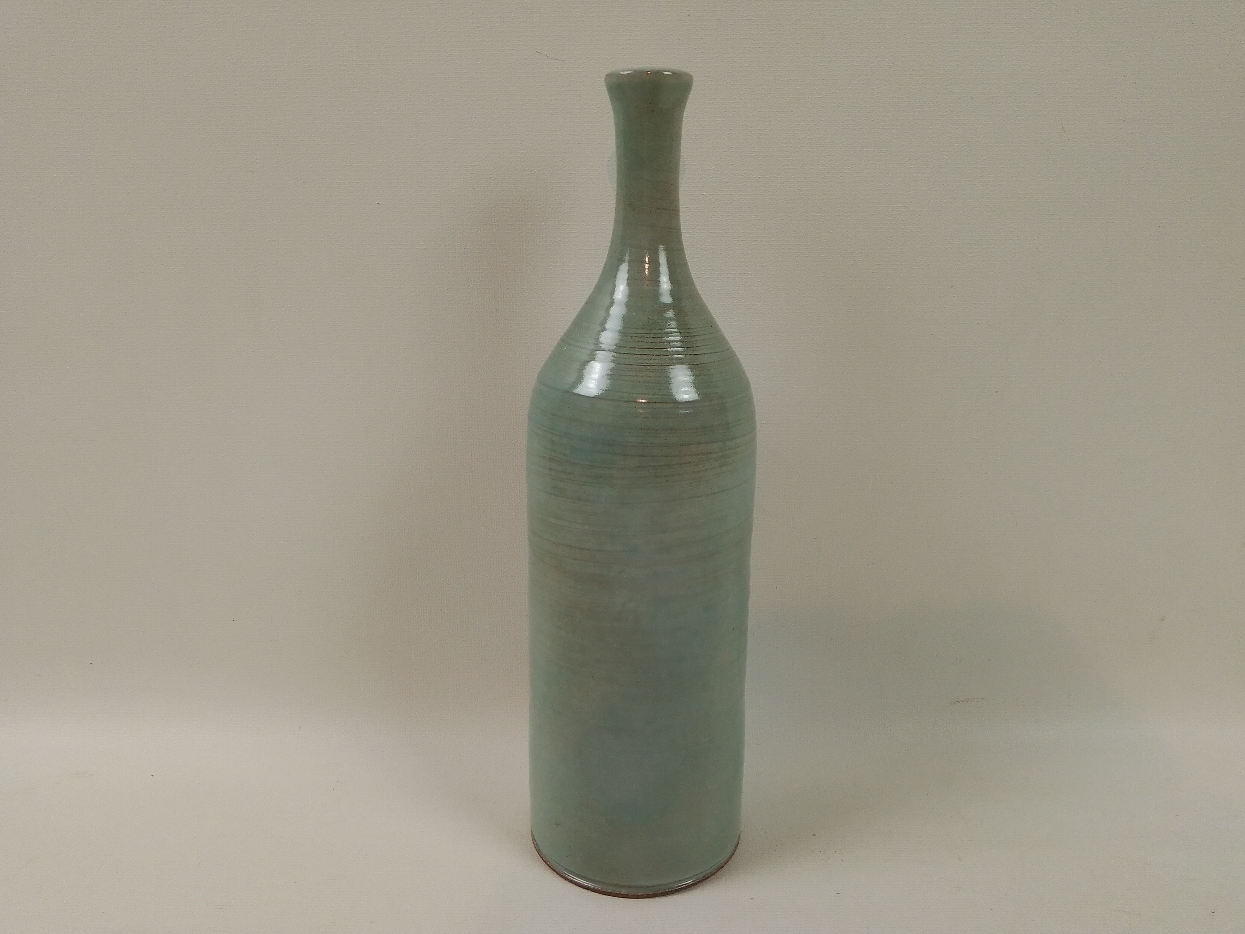 Turquoise bottle