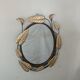 Oval mirror Hollywood Regency 60s/70s