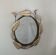 Oval mirror Hollywood Regency 60s/70s
