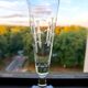 6 vintage bamboo beer glasses from the 1960s, Noritake Sasaki style.