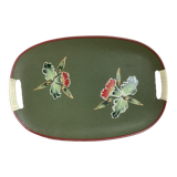 Glitter flower tray handles scoubidou Japan