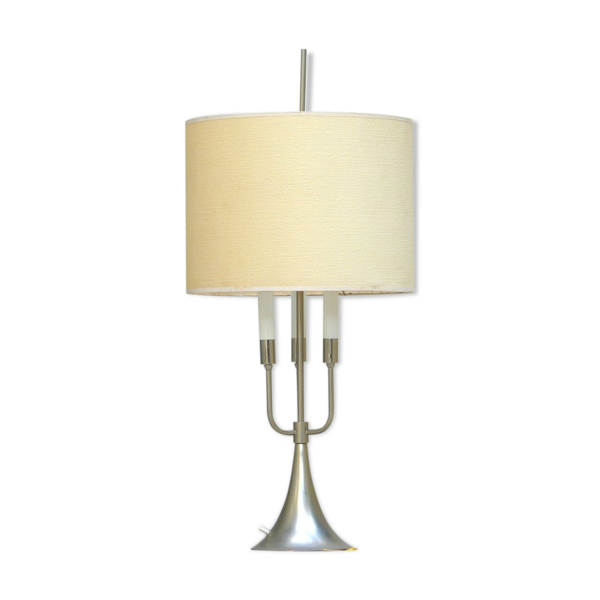 Lampe pied tulipe vintage