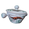 Vallauris tureen with hand-painted marine decor