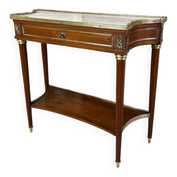 Console de style Louis XVI en acajou