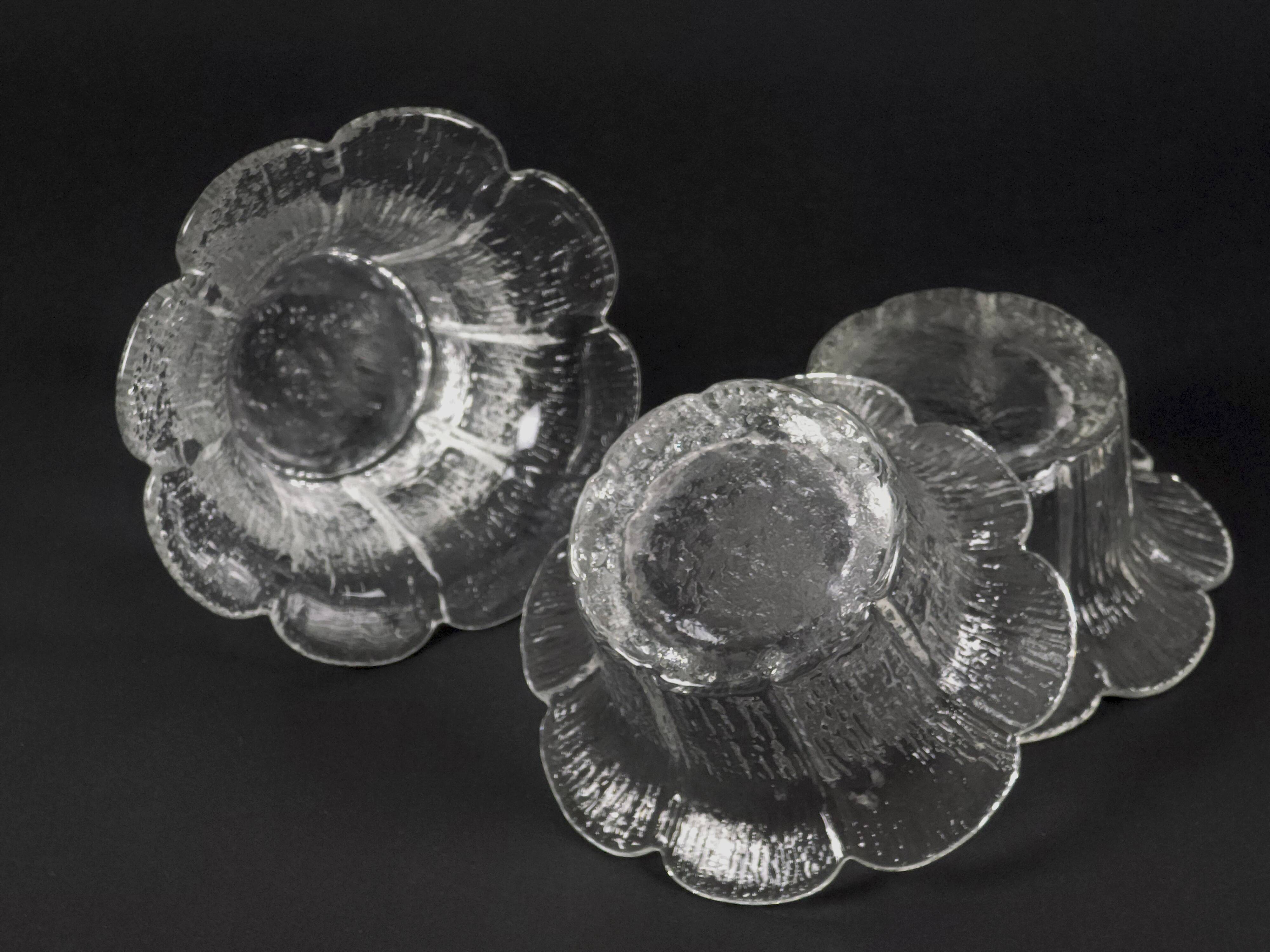 Vintage Mäntsälän Candle Holders Set By Pertti Kallioinen.