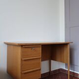 Scandinavian light wood desk