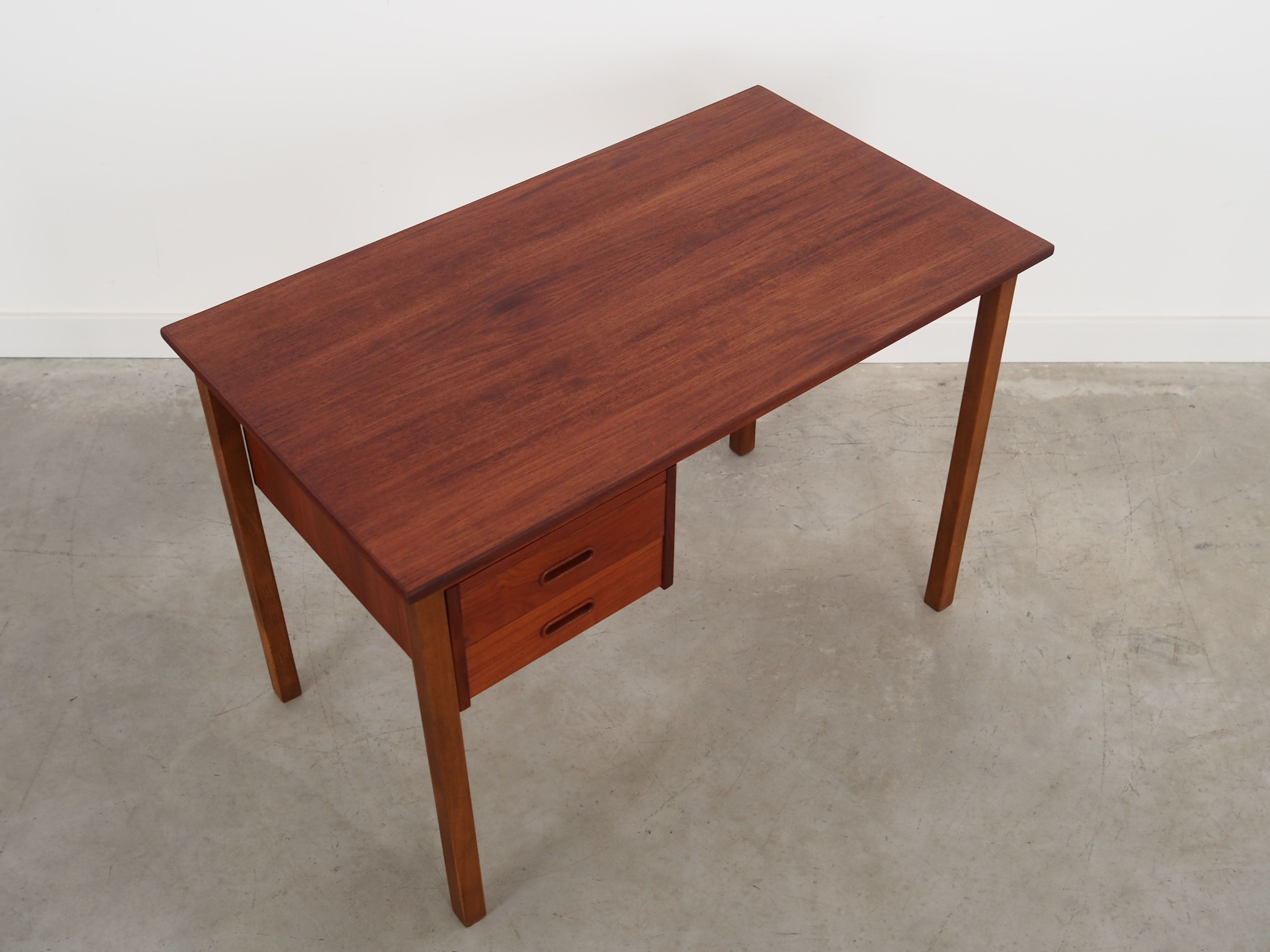 Teak desk, Danish design, 1970s