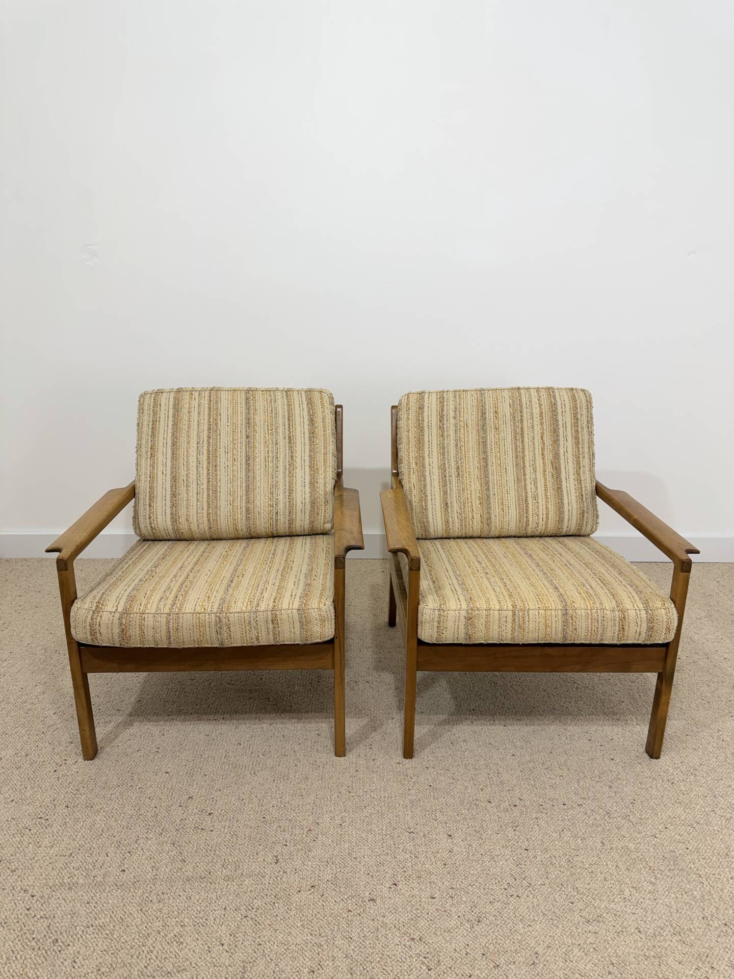 Pair of vintage armchairs