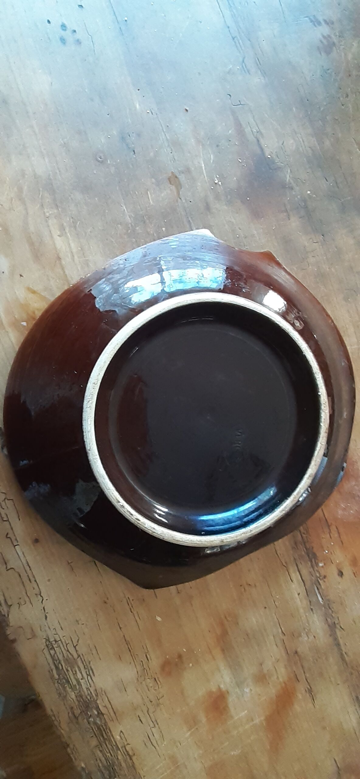 Vintage ceramic dish Vercor