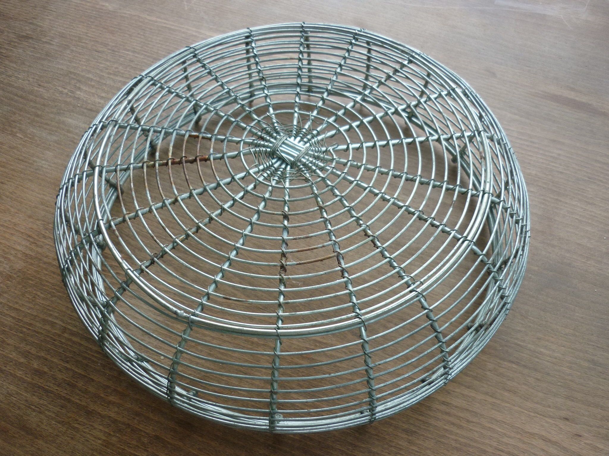 Corbeille à Fruits En Fil De Fer Avec Couvercle - Rangement Ventilé Pour Fruits, Légumes - Couleur Violette