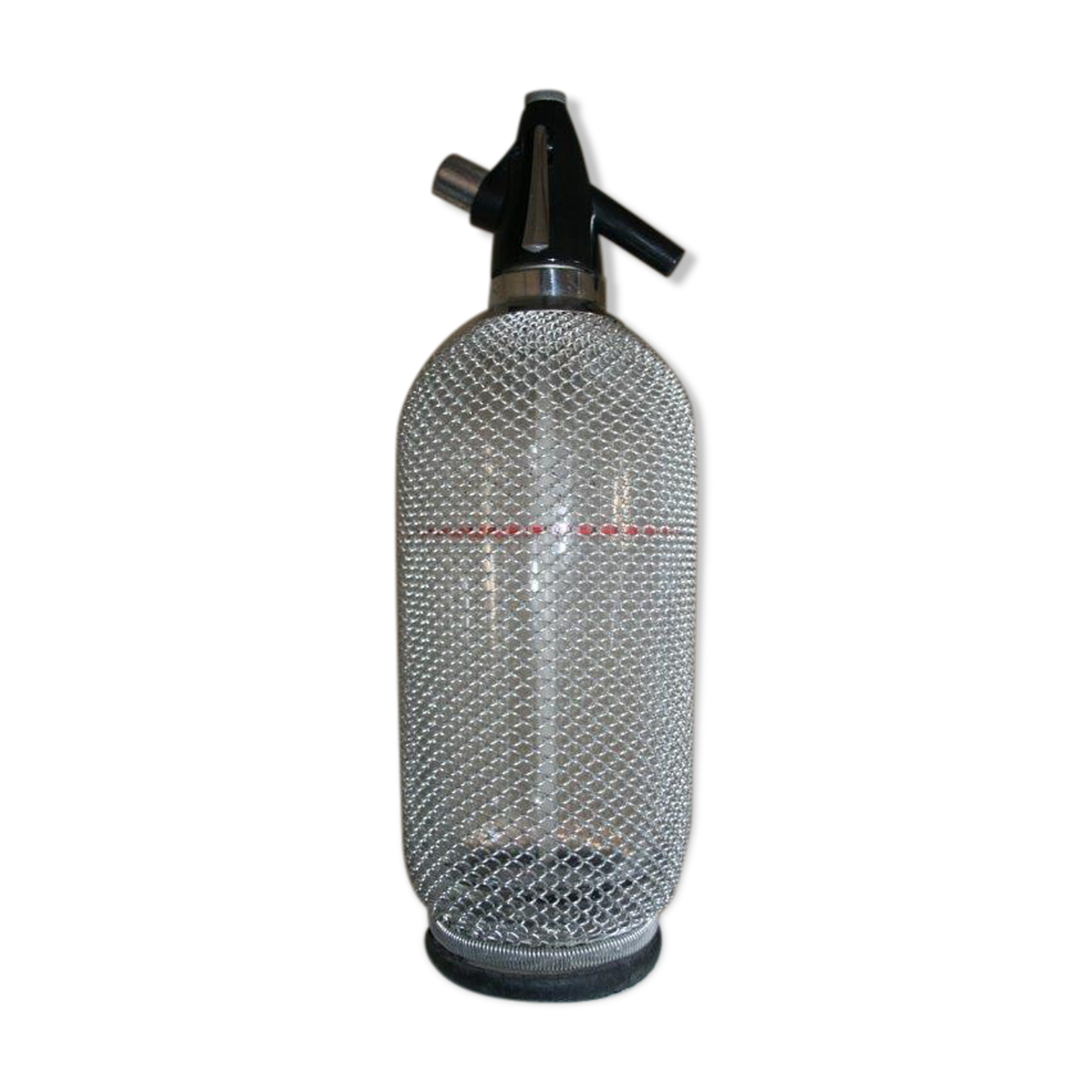 Siphon 70's mesh Seltzer water bottle