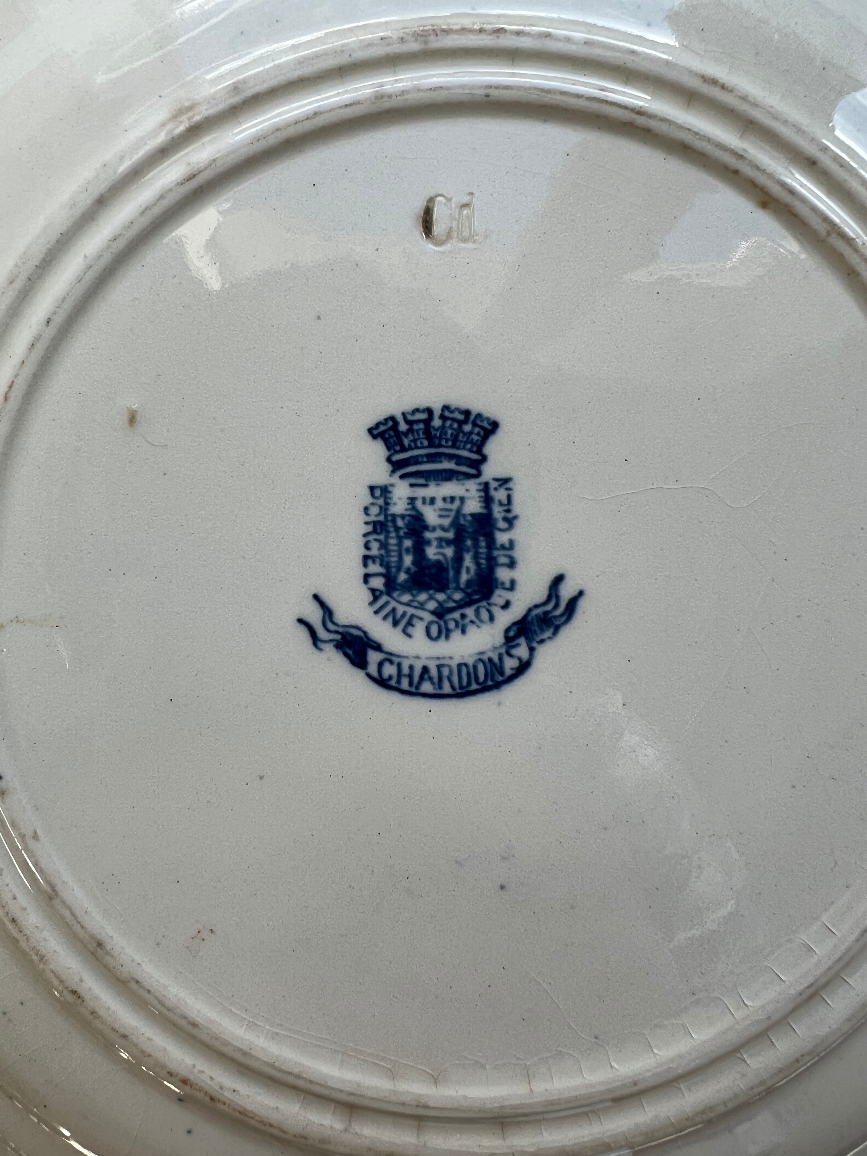 Plate at Chardon Gien