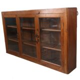 Old Burmese teak showcase