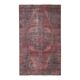 Vintage Turkish Oushak rug 124x201 cm