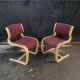 Vintage Scandinavian design armchairs Magnus Olesen Denmark