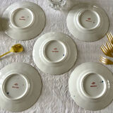 Set of 5 Lomonosov dessert plates