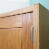 Armoire en chêne, années 60, design danois, fabriquée au Danemark