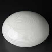 Plafonnier en verre de Murano tourbillon, Italie, années 1970