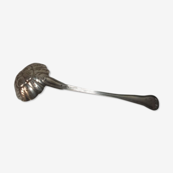 Powdered sugar spoon in silver metal