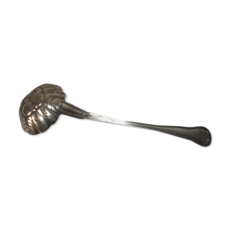 Powdered sugar spoon in silver metal
