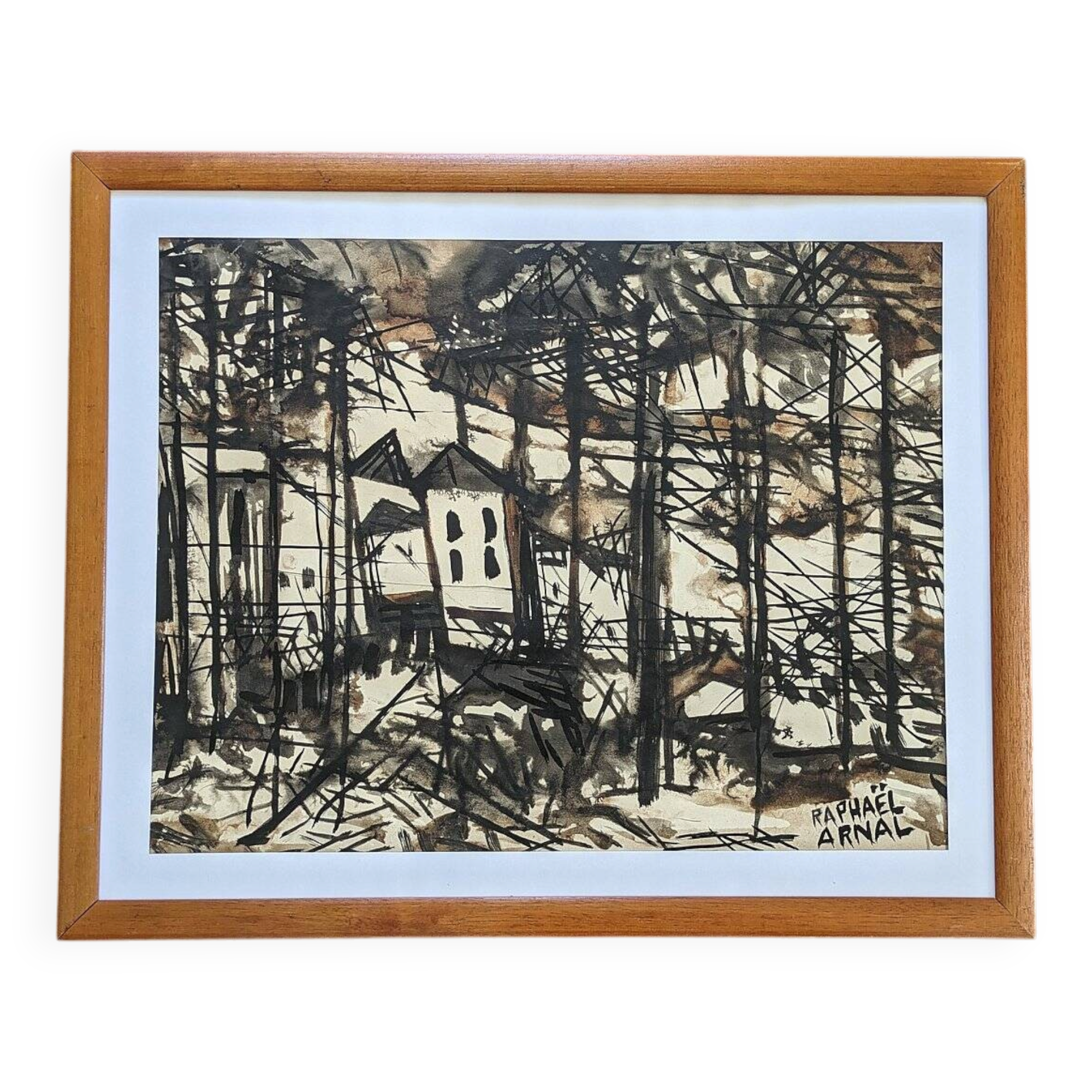 Tableau, lais d'encre - Raphaël Arnal