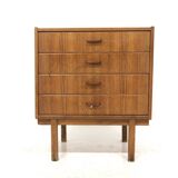 Commode scandinave en teck, Suède, 1960