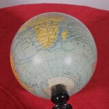 Terrestrial globe by J. Forest Paris - 19th century